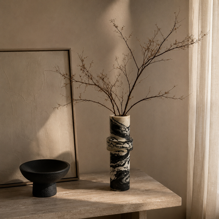 Twilight Marble Vase