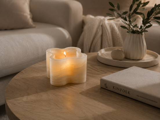 Moon Clover Candle