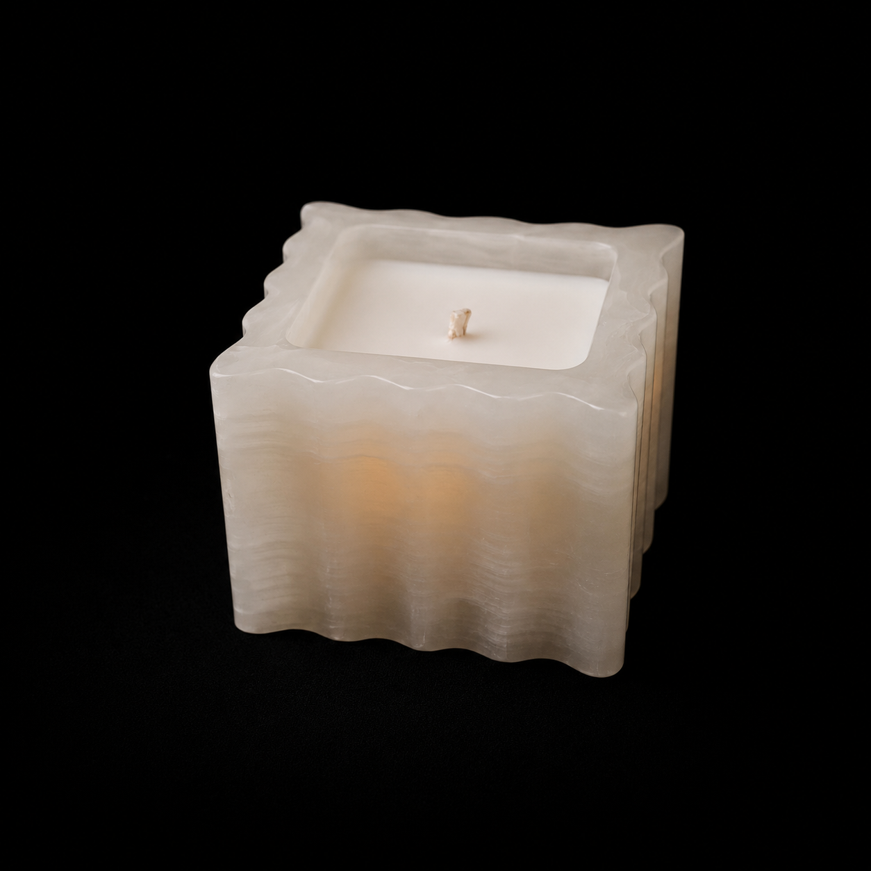 Celadon Block Candle (SSCC006)