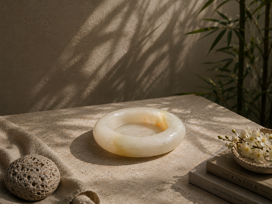 Halo Marble Tray