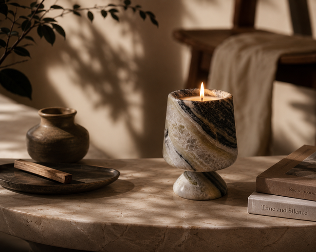 Nocturne Pedestal Candle (SSNC001)