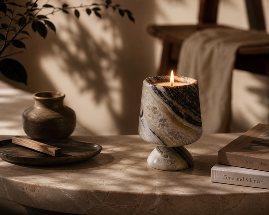 Nocturne Pedestal Candle (SSNC001)