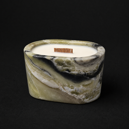 Nocturne Oval Vessel Candle (SSNC008)