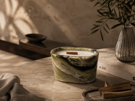Nocturne Oval Vessel Candle (SSNC008)