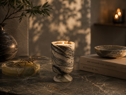Nocturne Pedestal Vessel Candle (SSNC010)