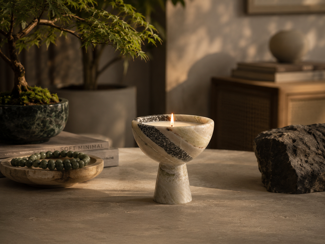 Nocturne Pedestal Candle (SSNC011)