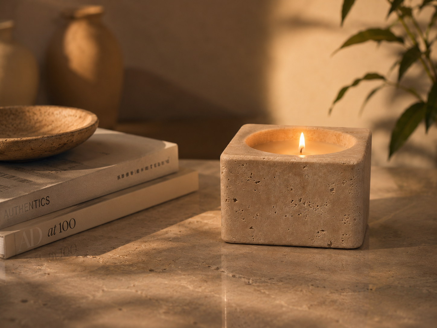 Solea Block Candle (SSSC003)